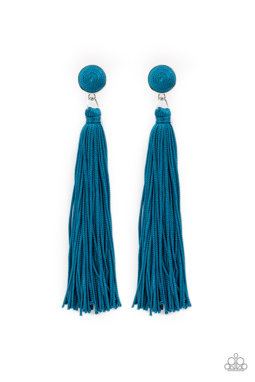 Tightrope Tassel -Blue