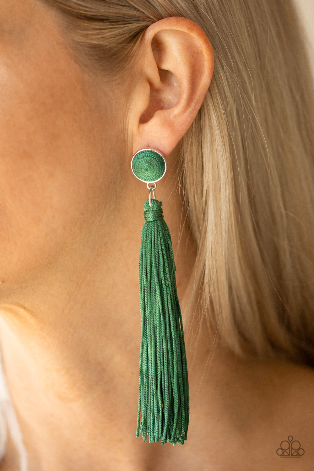 Tightrope Tassel -Green