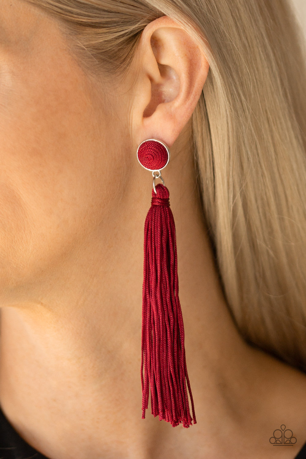 Tightrope Tassel -Red